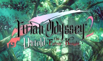Etrian Odyssey 2 Untold - The Fafnir Knight (Usa) screen shot title